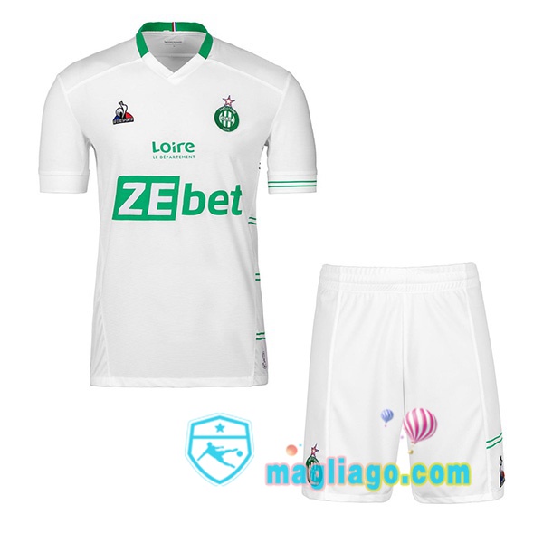 Magliago - Passione Maglie Thai Affidabili Basso Costo Online Shop | Maglia AS St Etienne Bambino Seconda 2021/2022