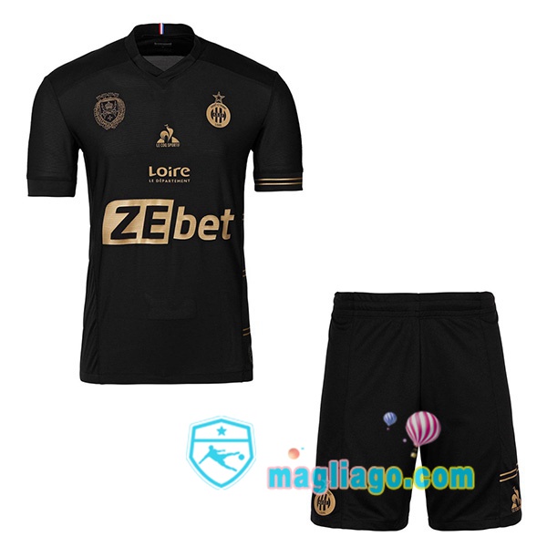 Magliago - Passione Maglie Thai Affidabili Basso Costo Online Shop | Maglia AS St Etienne Bambino Terza 2021/2022