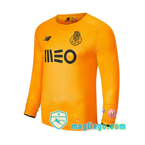 Magliago - Passione Maglie Thai Affidabili Basso Costo Online Shop | Maglia FC Porto Portiere Maniche Lunghe Arancione 2021/2022