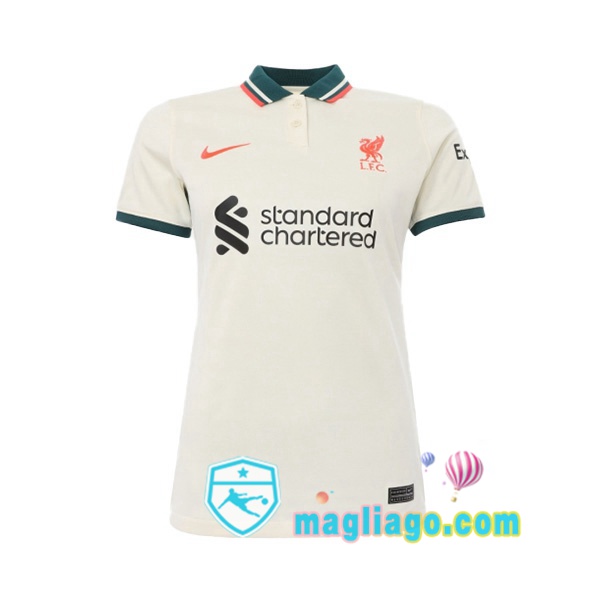 Magliago - Passione Maglie Thai Affidabili Basso Costo Online Shop | Maglia FC Liverpool Donna Seconda 2021/2022