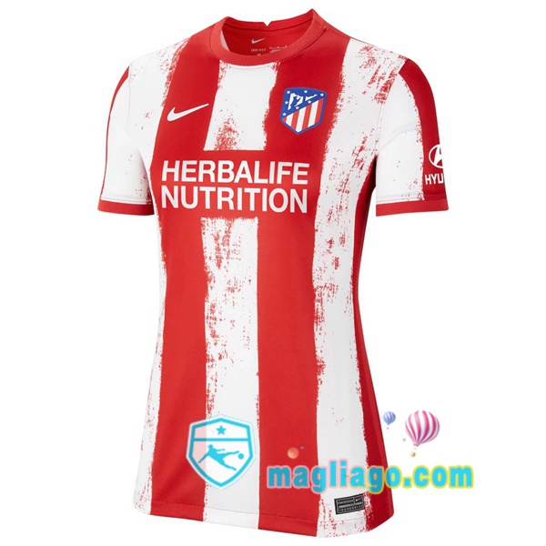 Magliago - Passione Maglie Thai Affidabili Basso Costo Online Shop | Maglia Atletico Madrid Donna Prima 2021/2022