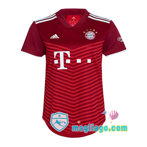 Magliago - Passione Maglie Thai Affidabili Basso Costo Online Shop | Maglia Bayern Monaco Donna Prima 2021/2022
