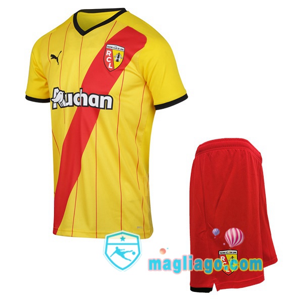Magliago - Passione Maglie Thai Affidabili Basso Costo Online Shop | Maglia RC Lens Bambino Prima 2021/2022