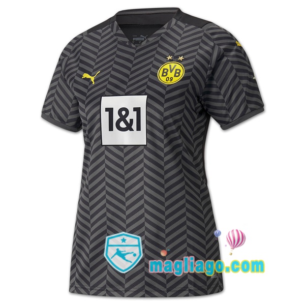 Magliago - Passione Maglie Thai Affidabili Basso Costo Online Shop | Maglia Dortmund BVB Donna Seconda 2021/2022