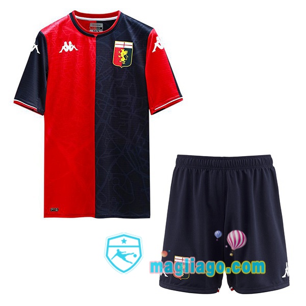 Magliago - Passione Maglie Thai Affidabili Basso Costo Online Shop | Maglia Genoa CFC Bambino Prima 2021/2022
