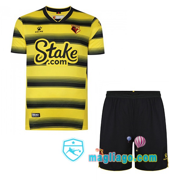 Magliago - Passione Maglie Thai Affidabili Basso Costo Online Shop | Maglia Watford FC Bambino Prima 2021/2022