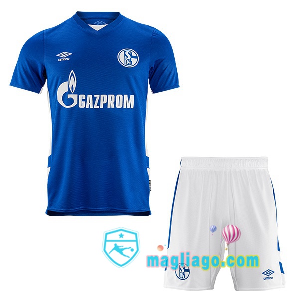 Magliago - Passione Maglie Thai Affidabili Basso Costo Online Shop | Maglia Schalke 04 Bambino Prima 2021/2022