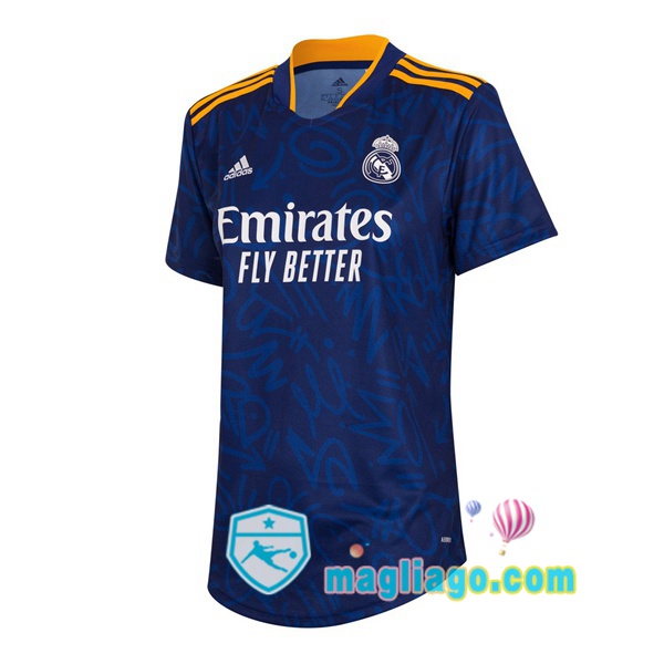 Magliago - Passione Maglie Thai Affidabili Basso Costo Online Shop | Maglia Real Madrid Donna Seconda 2021/2022