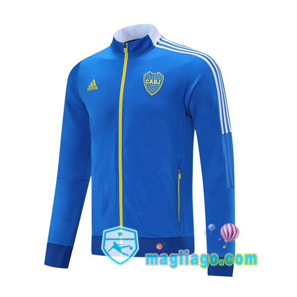 Magliago - Passione Maglie Thai Affidabili Basso Costo Online Shop | Giacca Calcio Boca Juniors Blu 2021/2022