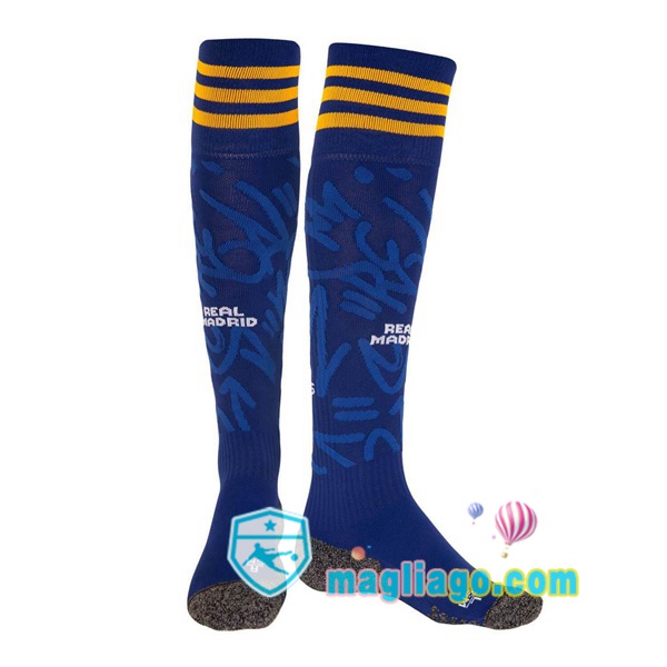 Magliago - Passione Maglie Thai Affidabili Basso Costo Online Shop | Calzettoni Da Calcio Real Madrid Seconda 2021/2022