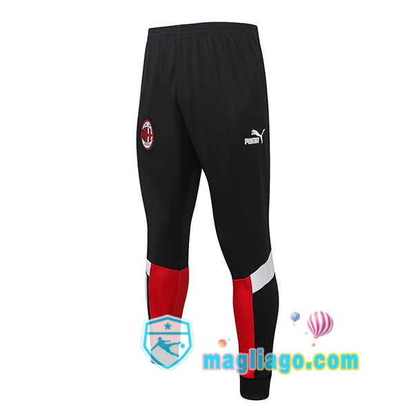 Magliago - Passione Maglie Thai Affidabili Basso Costo Online Shop | Pantaloni Da Allenamento AC Milan Nero 2021/2022