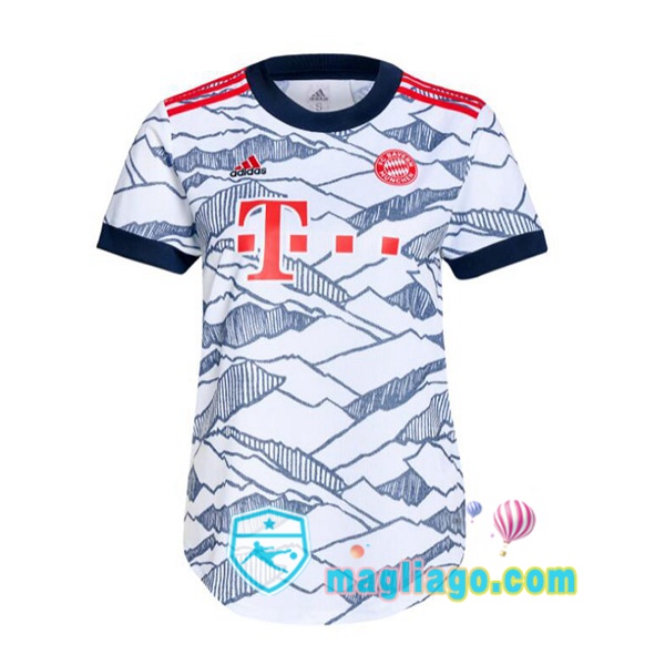 Magliago - Passione Maglie Thai Affidabili Basso Costo Online Shop | Maglia Bayern Monaco Donna Terza 2021/2022