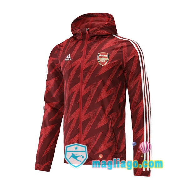Magliago - Passione Maglie Thai Affidabili Basso Costo Online Shop | Giacca A Vento Arsenal Rosso 2021/2022