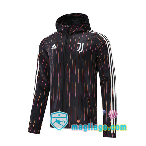 Magliago - Passione Maglie Thai Affidabili Basso Costo Online Shop | Giacca A Vento Juventus Nero 2021/2022