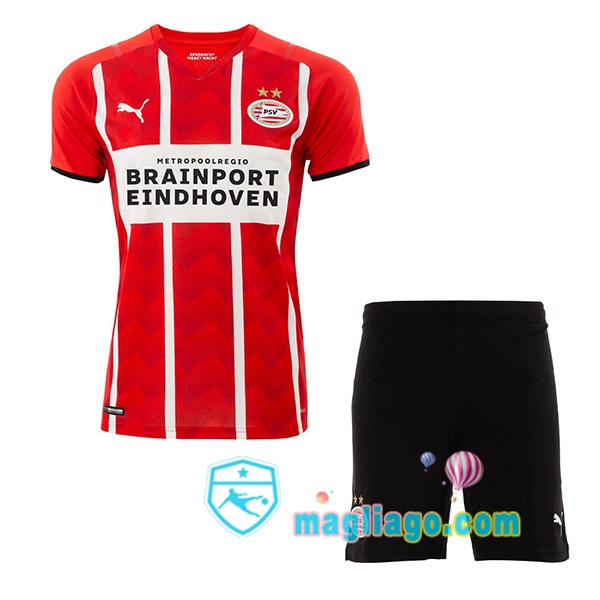 Magliago - Passione Maglie Thai Affidabili Basso Costo Online Shop | Maglia PSV Eindhoven Bambino Prima 2021/2022