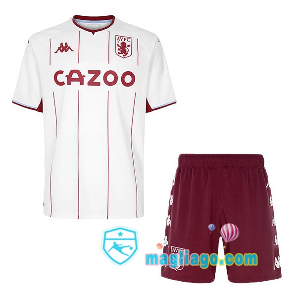 Magliago - Passione Maglie Thai Affidabili Basso Costo Online Shop | Maglia Aston Villa Bambino Seconda 2021/2022