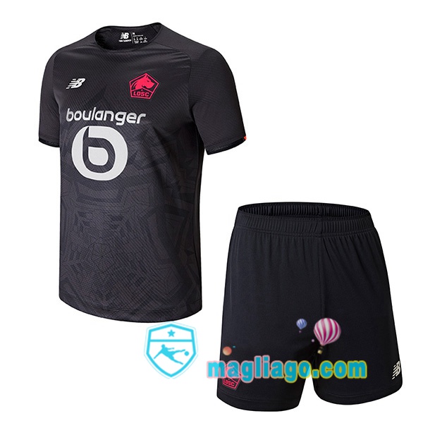 Magliago - Passione Maglie Thai Affidabili Basso Costo Online Shop | Maglia Lille OSC Bambino Terza 2021/2022