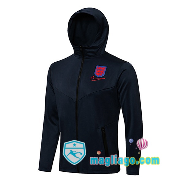 Magliago - Passione Maglie Thai Affidabili Basso Costo Online Shop | Felpa Con Cappuccio Inghilterra Blu Royal 2021/2022
