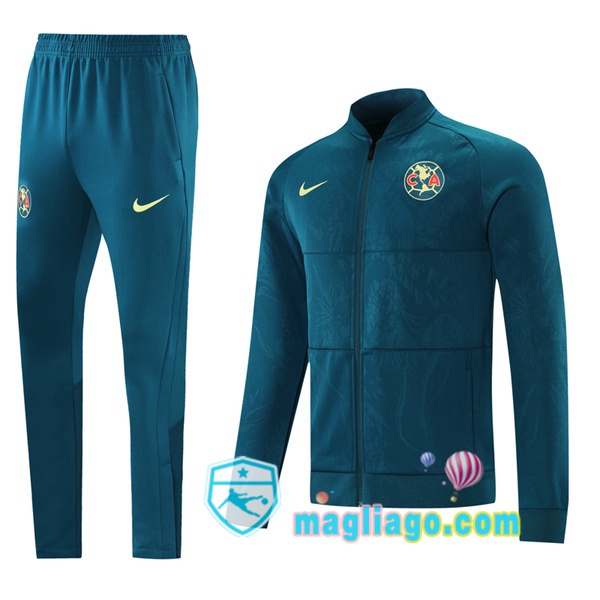 Magliago - Passione Maglie Thai Affidabili Basso Costo Online Shop | Giacca Da Allenamento Club America Blu 2021/2022