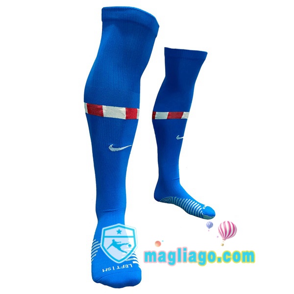 Magliago - Passione Maglie Thai Affidabili Basso Costo Online Shop | Calzettoni Da Calcio Atletico Madrid Terza 2021/2022