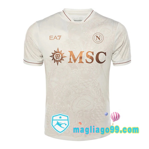 Maglia SSC Napoli Seconda Bianco 2025/2026